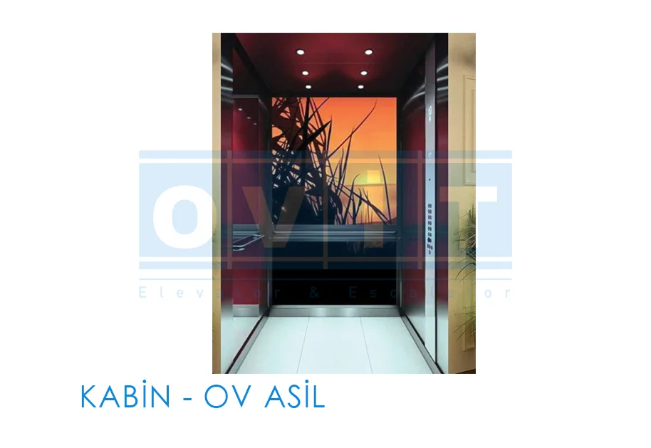 Ovit Asansör kabin modelleri